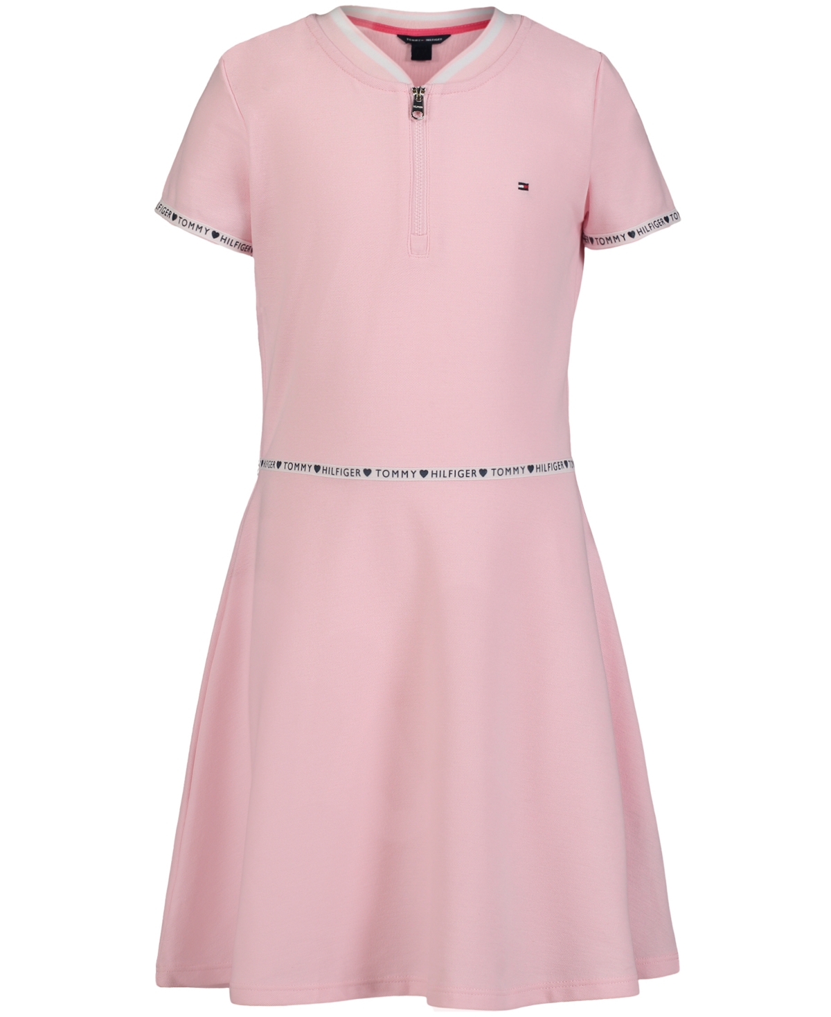 Tommy hilfiger light pink dress cheap