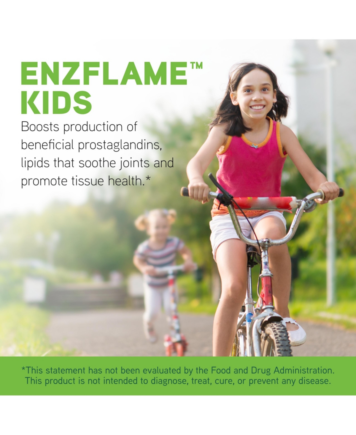 Little DaVinci Enzflame Kids - Powder Drink Mix Supplement to Support Muscle and Joint Comfort, Mobility and Immune Health