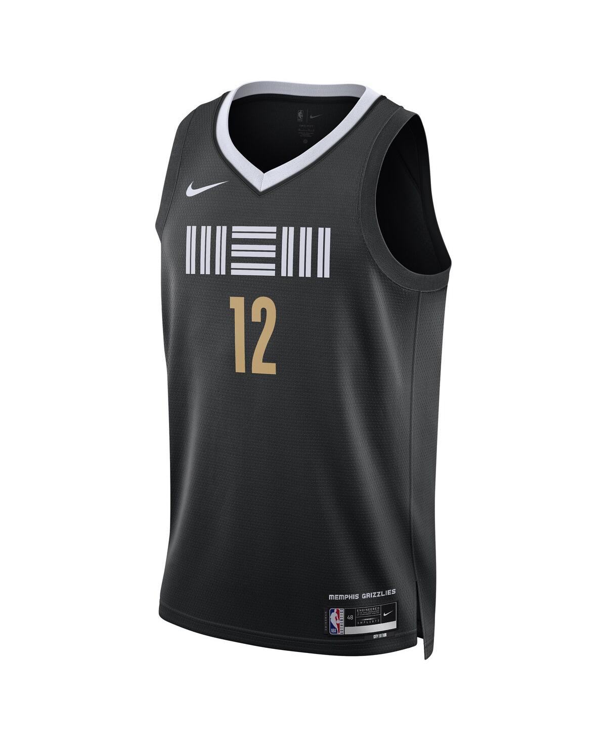 Men's and Women's Nike Ja MorantMemphis Grizzlies 2023/24 Swingman Jersey - City Edition - Black