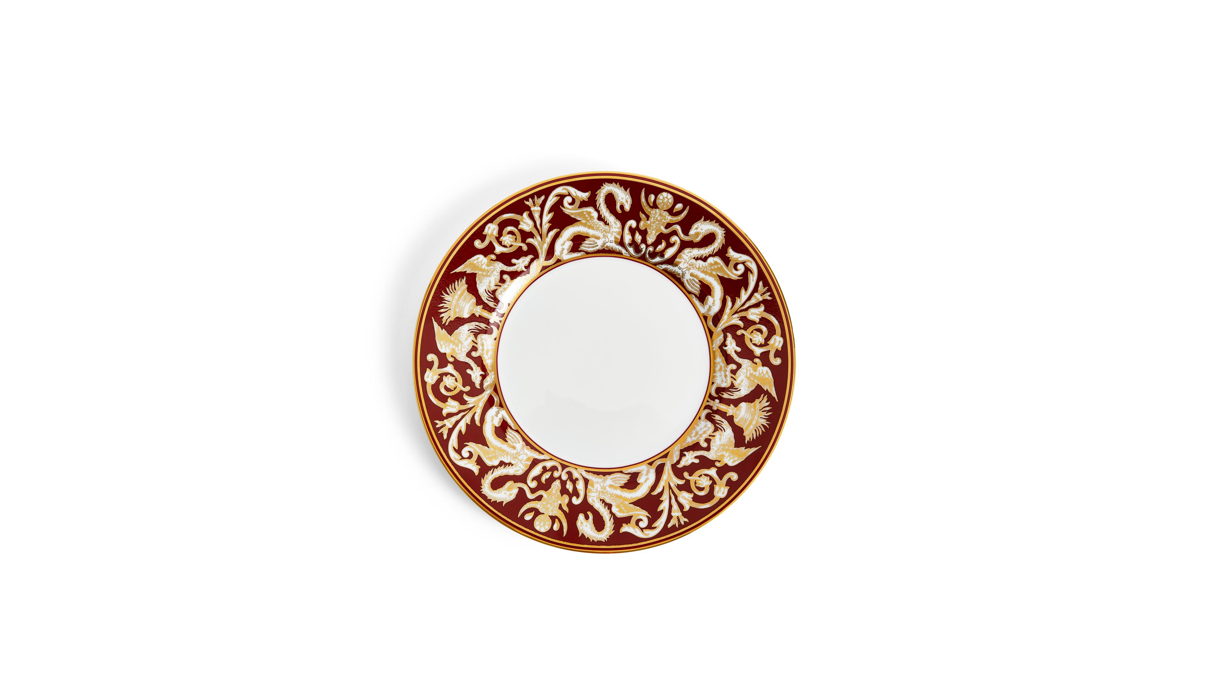 Wedgwood Renaissance Red China Accent Plate