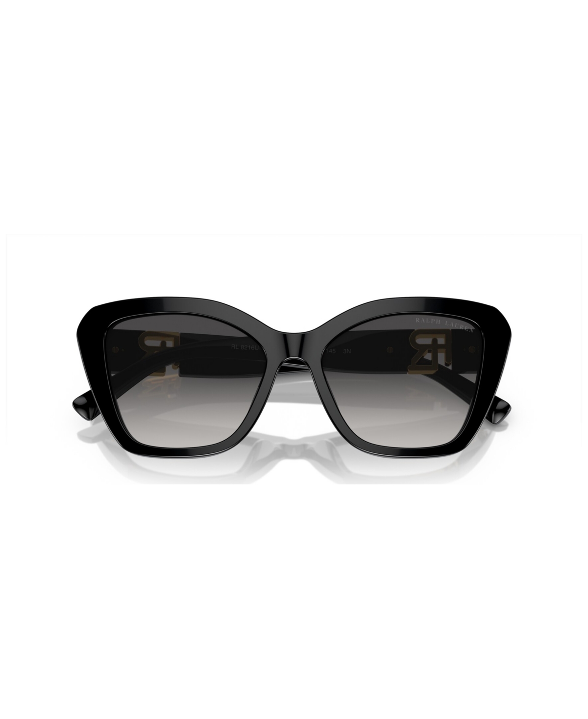 Shop Ralph Lauren Women's The Isabel Sunglasses, Gradient Rl8216u In Black
