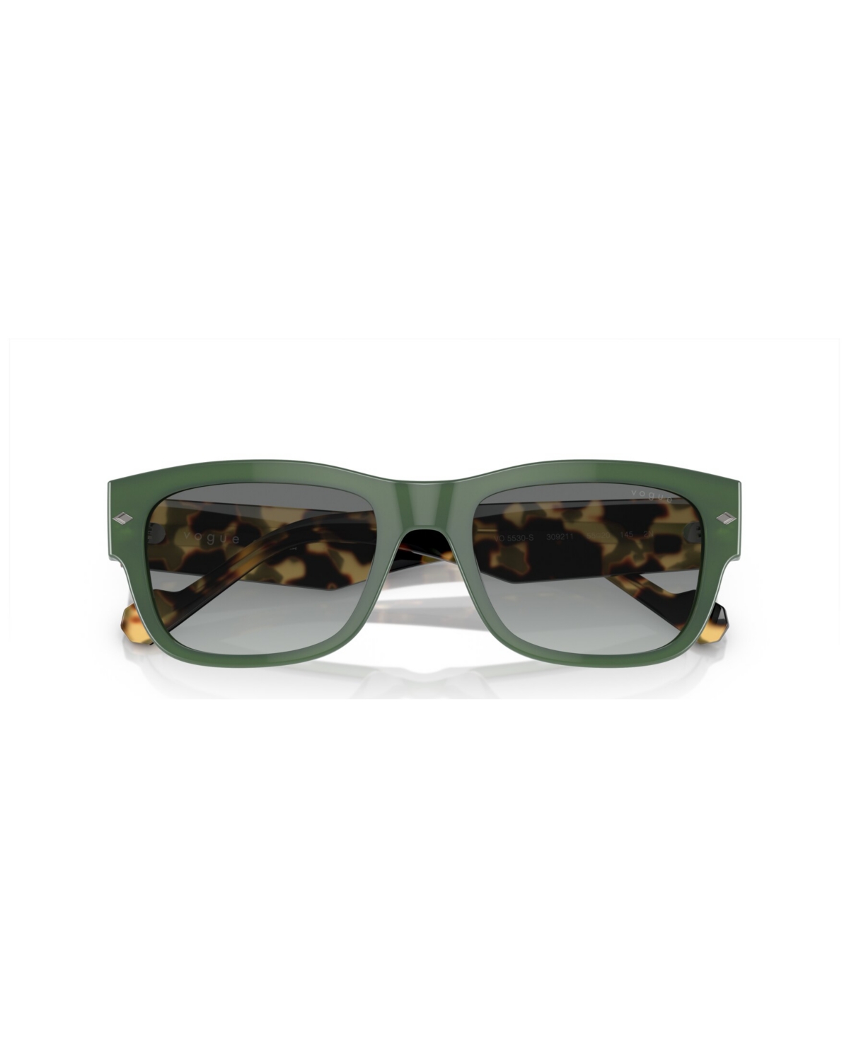 Shop Vogue Eyewear Men's Sunglasses, Gradient Vo5530s In Full Dusty Green