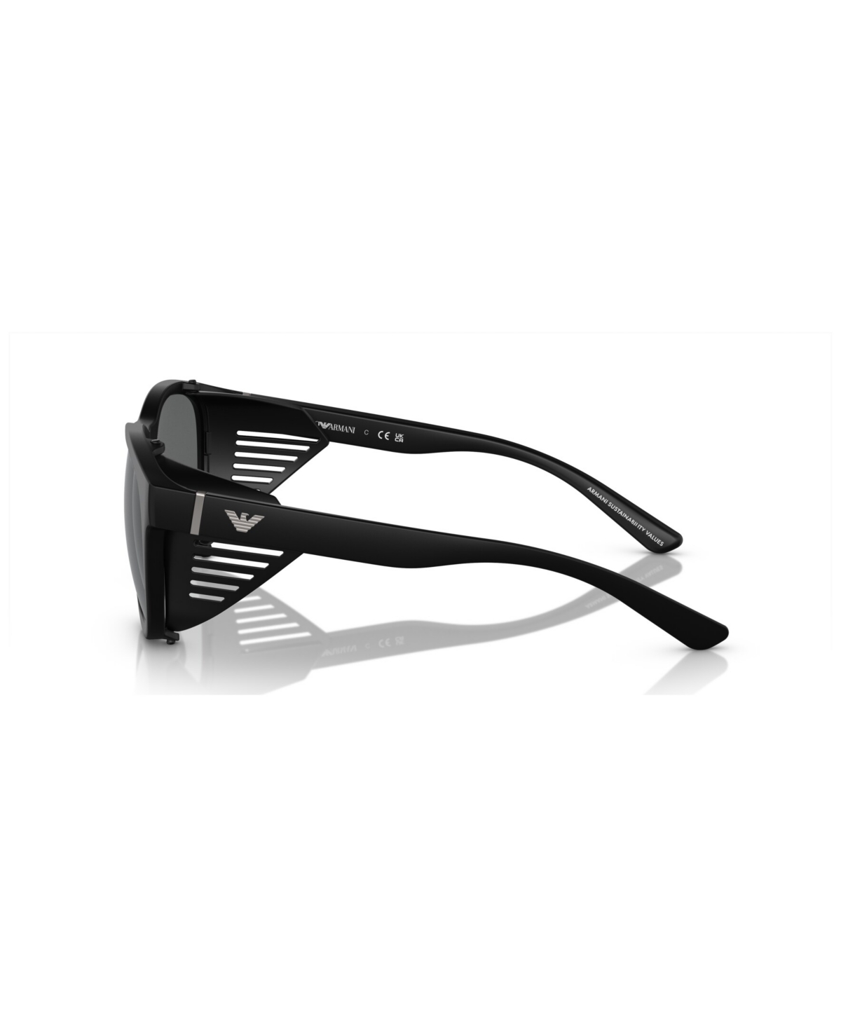 Shop Emporio Armani Men's Sunglasses Ea4216u In Matte Black