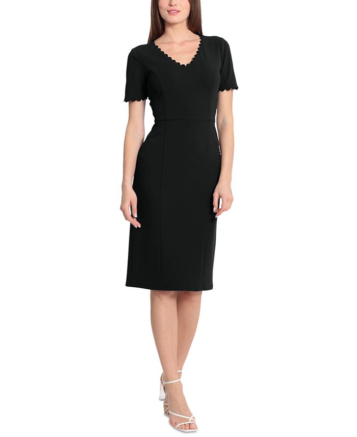 Maggy London Women's Short-Sleeve Sheath Dress - Macy's