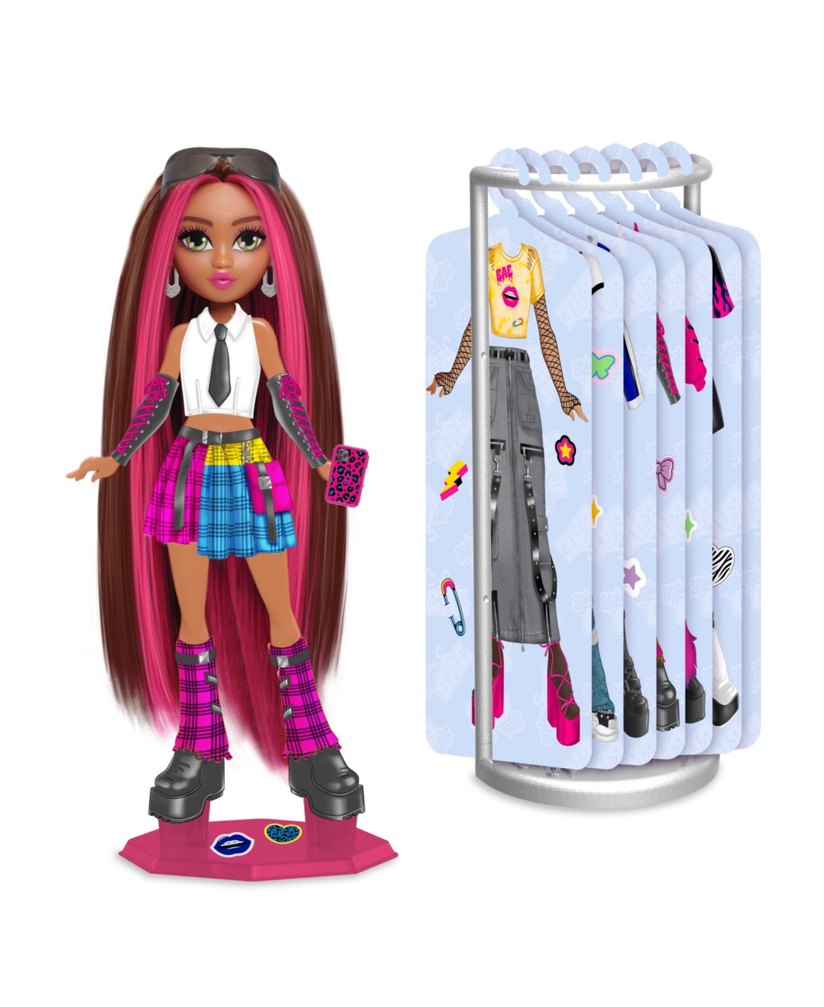 Style Bae Kids' Kenzie 10" Fashion Doll And Accessories In Multi