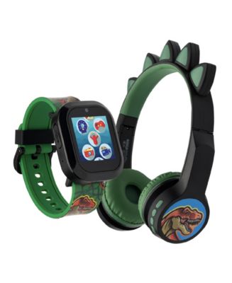 Junior Boys Headphones & deals Smartwatch Set - Green Mission Control