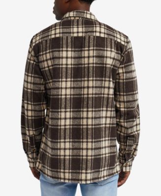 Men's Botanic Embroidered Long Sleeves Overshirt