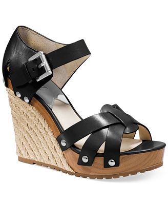 MICHAEL Michael Kors Somerly Platform Wedge Sandals - Sandals - Shoes ...