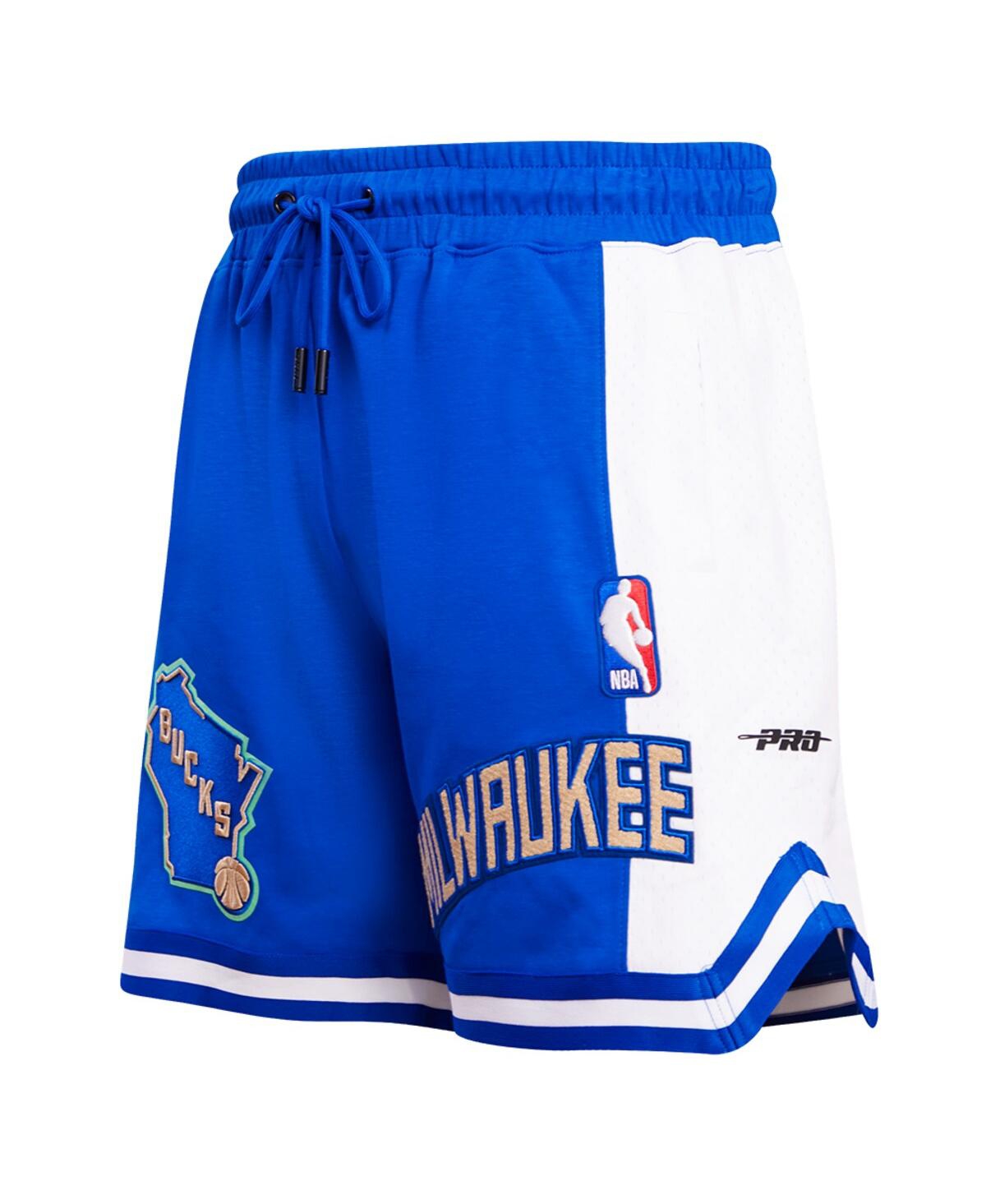 Men's Pro StandardMilwaukee Bucks 2023/24 City Edition Dk Shorts - Royal