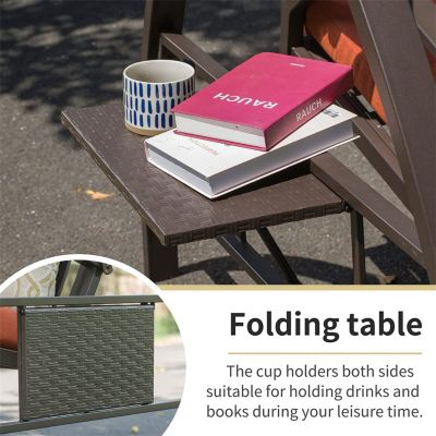 Streamdale Adjustable Canopy Hammock Swing with Solar Light & Cushions