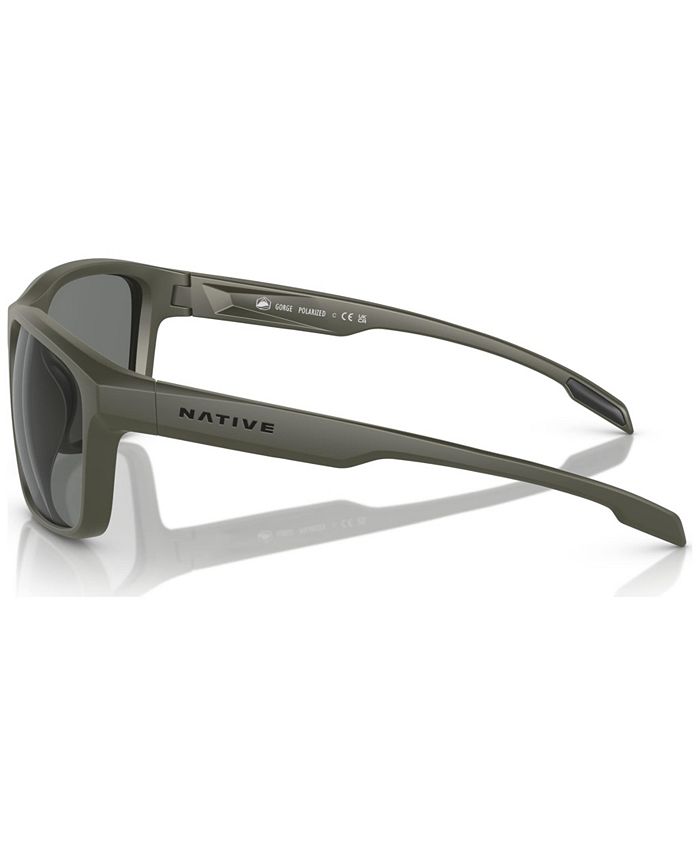 Native Eyewear Native Men's Gorge Polarized Sunglasses, Polar XD9040 ...