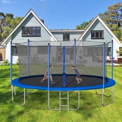 Streamdale 14FT Trampoline (Steel Tube, Ladder)