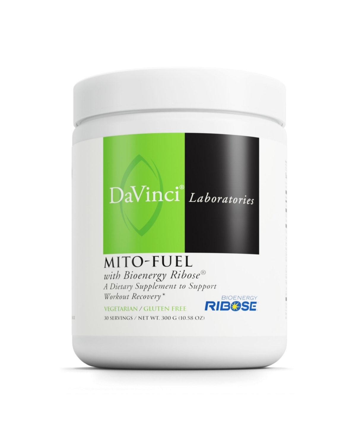 DaVinci Labs Mito-Fuel - Drink Mix Supplement to Support Workout and Muscle Recovery, Heart Health and Blood Circulation - With C