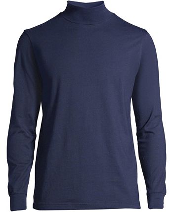 Lands End Men s Super T Mock Turtleneck Tee Macy s