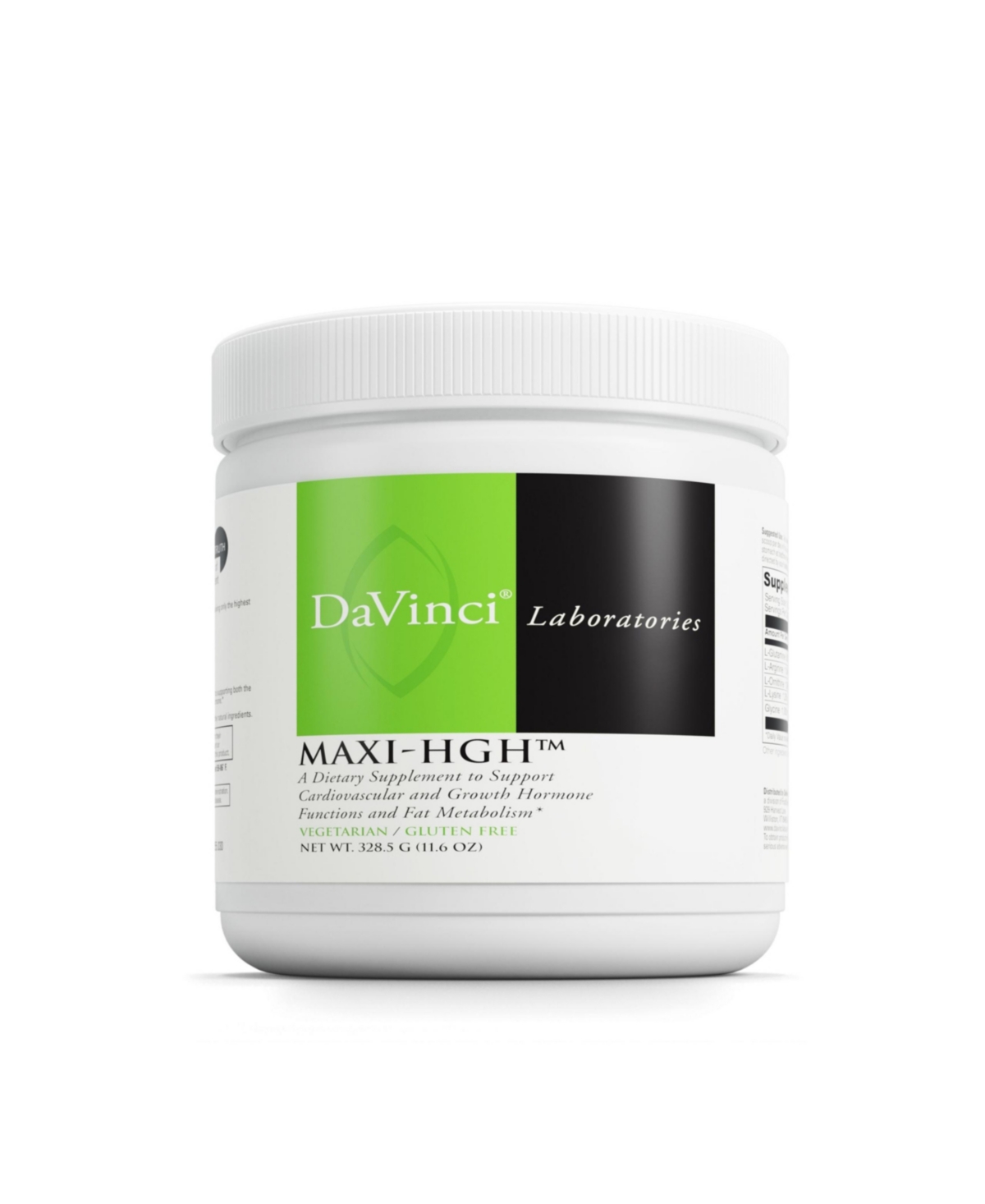 DaVinci Labs Maxi-hgh - Amino Acid Supplement to Support Cardiovascular System, Muscle Recovery, Human Growth Hormone Release and