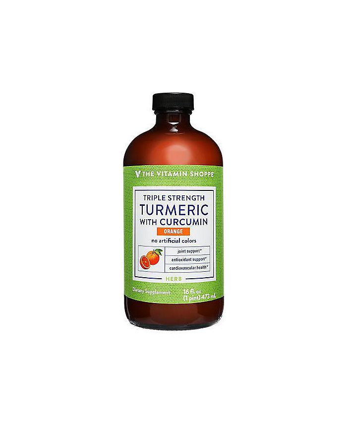 The Vitamin Shoppe Liquid Triple Strength Turmeric with Curcumin