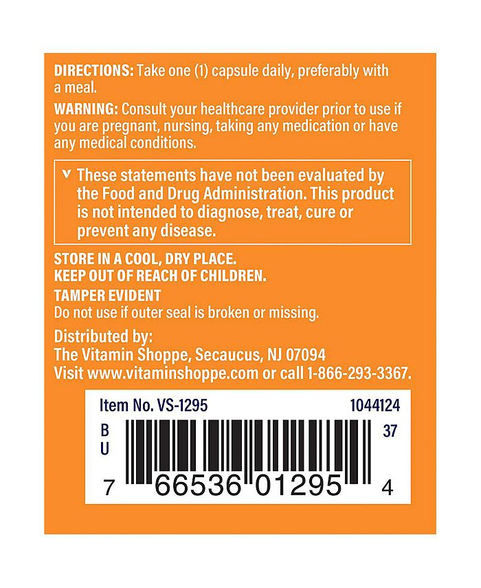The Vitamin Shoppe NAC NAcetylLCysteine Promotes Cellular Health