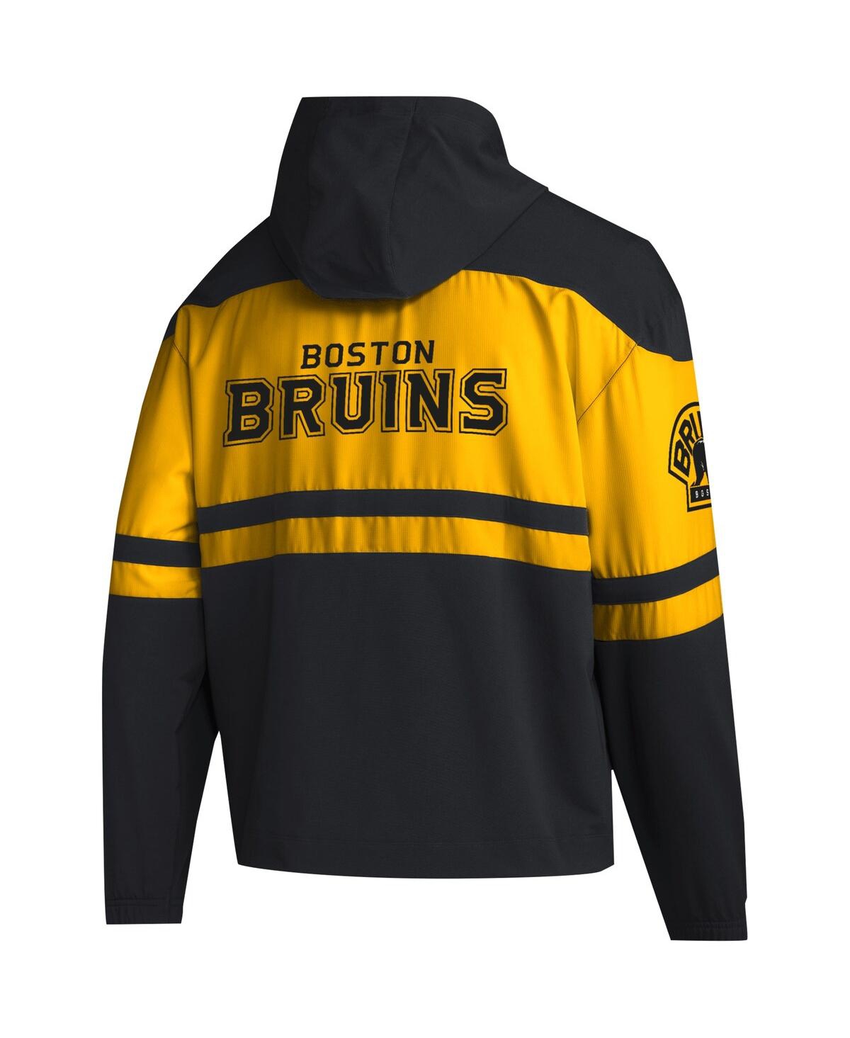 Shop Adidas Originals Men's Adidas Black Boston Bruins Full-zip Hoodie