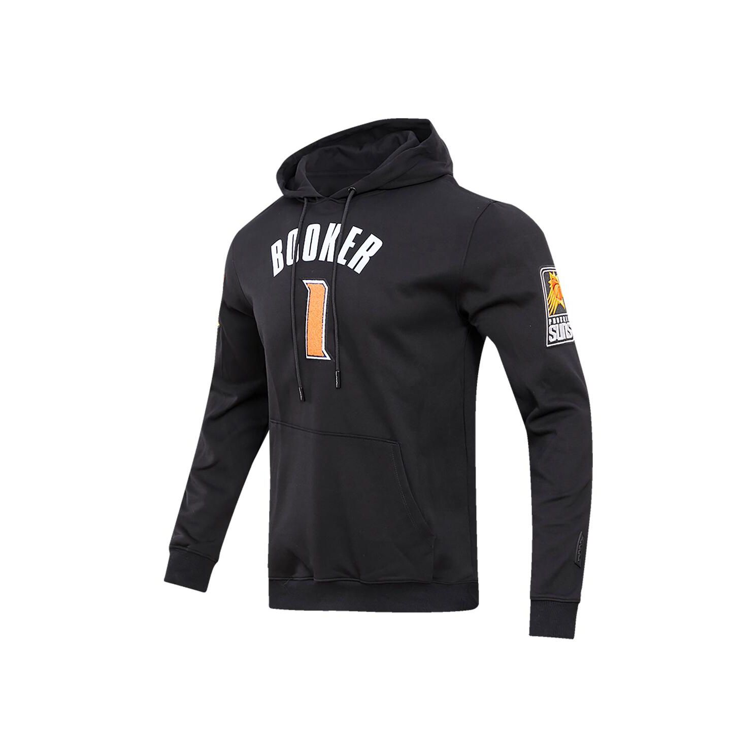 Мужское худи Pro Standard Devin Booker Black Phoenix Suns Player Pullover — фото 2