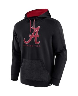 Men's Black Alabama Crimson Tide Defender Pullover Hoodie