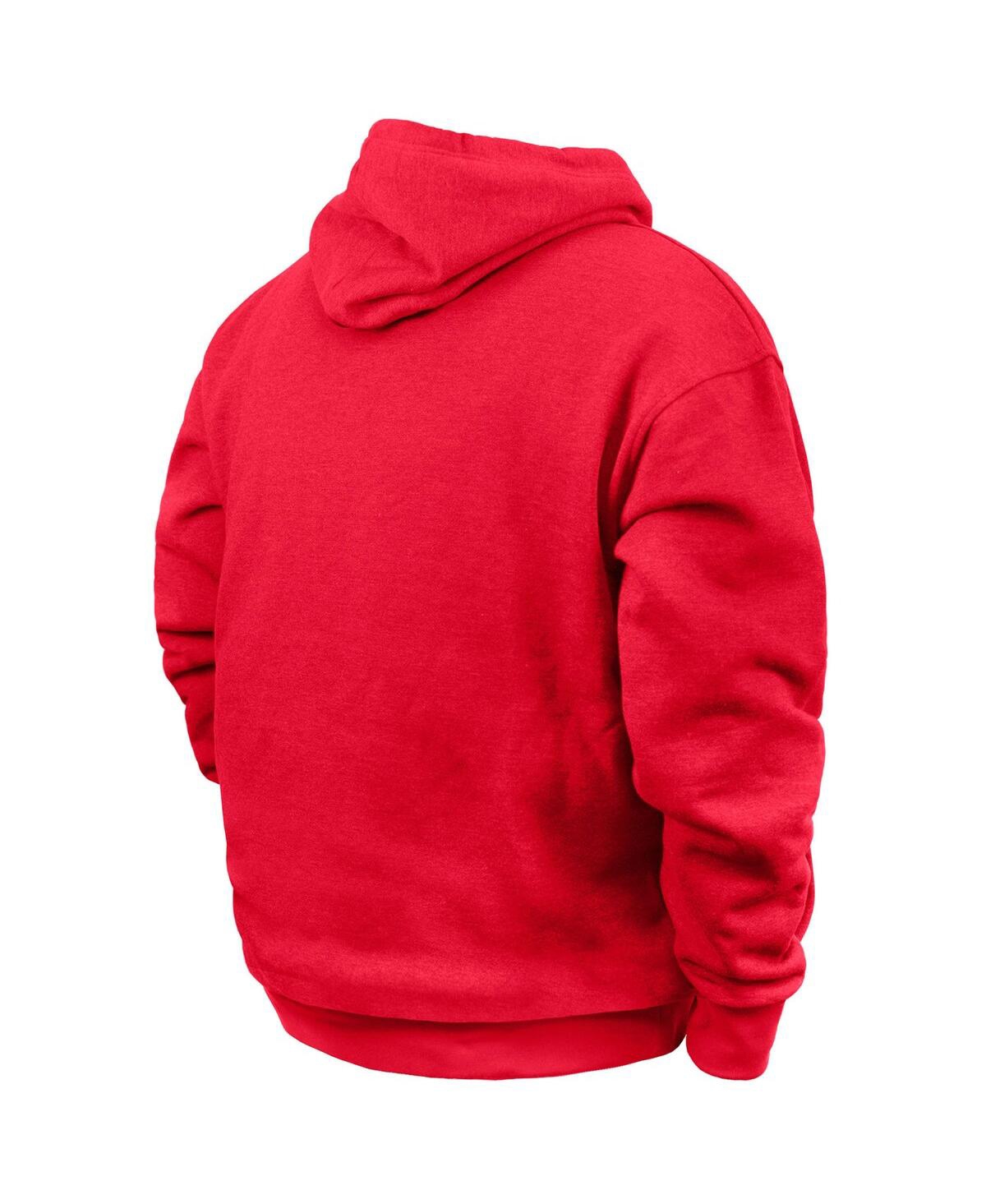 Men's New EraChicago Bulls Big and Tall 2023/24 City Edition Pullover Hoodie - Red