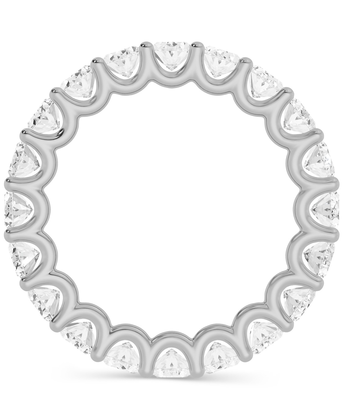 Diamond Oval-Cut Eternity Band (4 ct. t.w.) or 14k Gold - Platinum