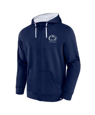 Men's Navy Penn State Nittany Lions Power Index Full-Zip Hoodie