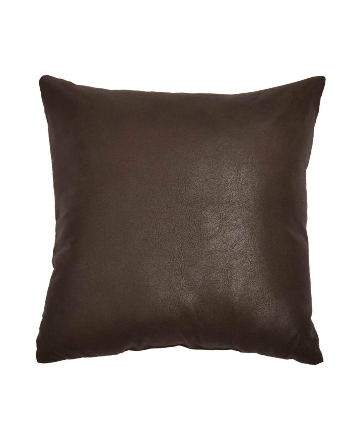 Shop Five Queens Court Daniel Moose Square Decorative Pillow, 18" X 18" In Brown