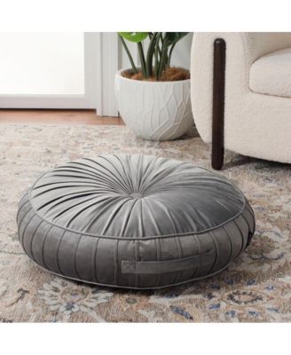 Clary Round 24" x 24" Floor Pillow
