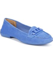 Franco sarto blue suede shoes top