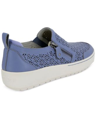 Women's July Wide Slip- On Zip Sneakers