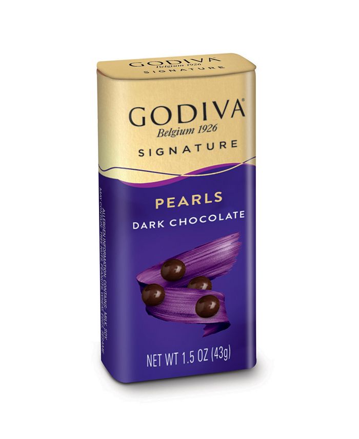 Godiva Dark Chocolate Pearls, 18 Piece - Macy's