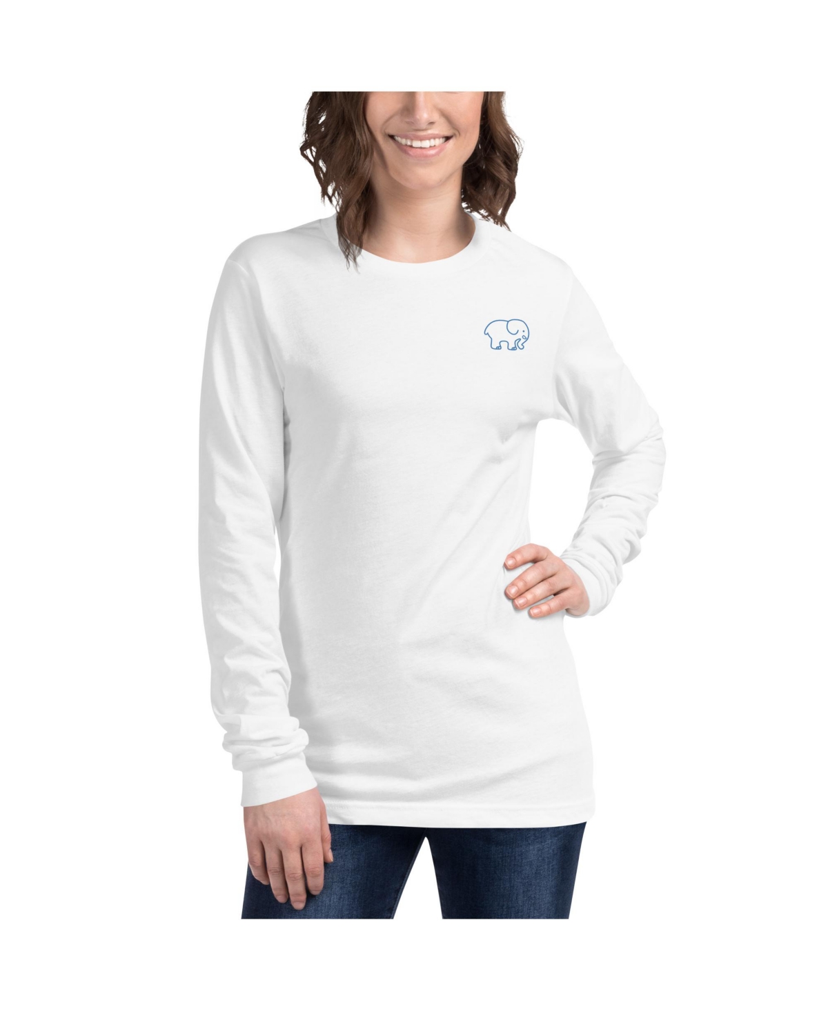 Snow Sports Unisex Long Sleeve T-Shirt - White