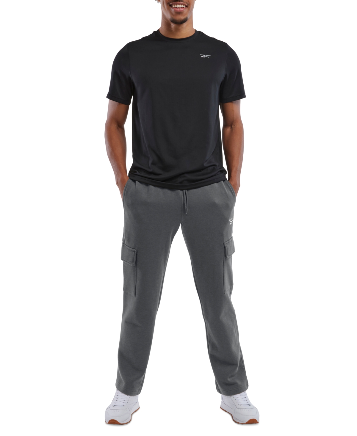 Reebok Men's Fleece Cargo Pants