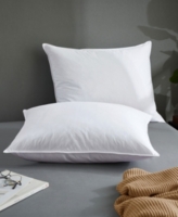 Unikome 2 Pack White Goose Feather & Down Bed Pillows, King Size - White
