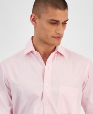 Men's Regular Fit Pinpoint Dress Shirt, Created for Macy's