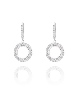 Cubic Zirconia Dangle Earrings for Women