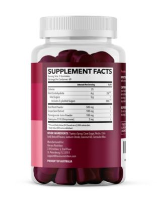 Beet Root Gummies, 120ct