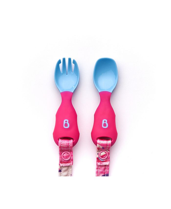 Bibado Handi Cutlery Set, Food Safe Baby Tableware, Fork and Spoon Set, Baby Feeding Utensils