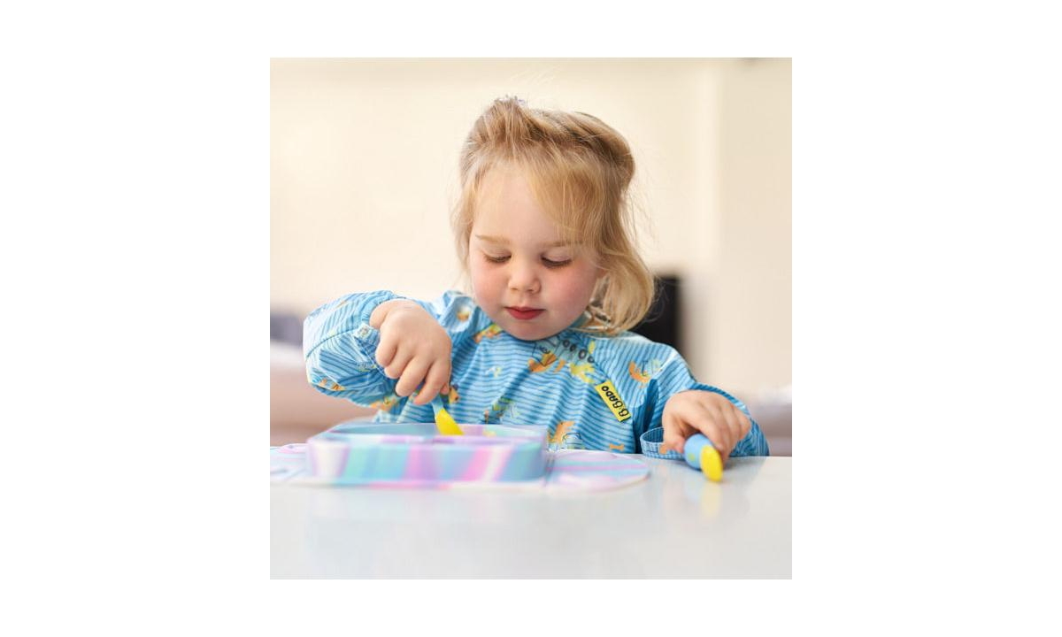 Bibado Handi Cutlery Set, Food Safe Baby Tableware, Fork and Spoon Set, Baby Feeding Utensils for Babies 6 Months and Up