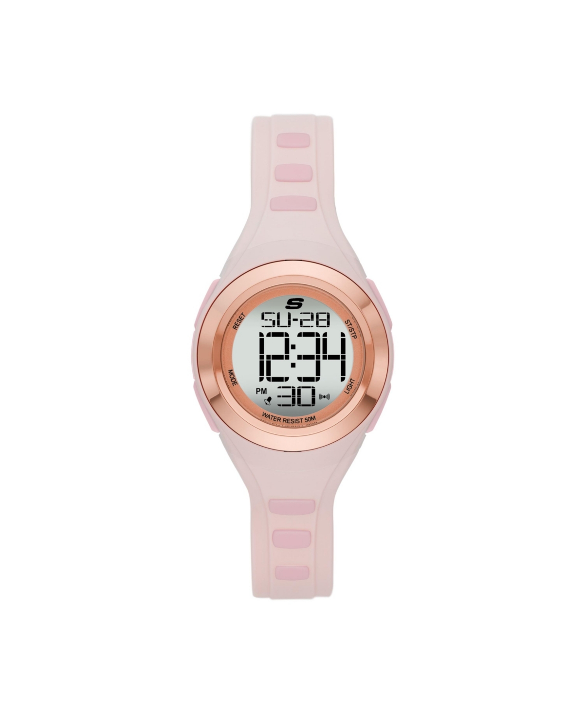 Women's Tennyson Digital, Rose Gold Polycarbonate Watch - Blush