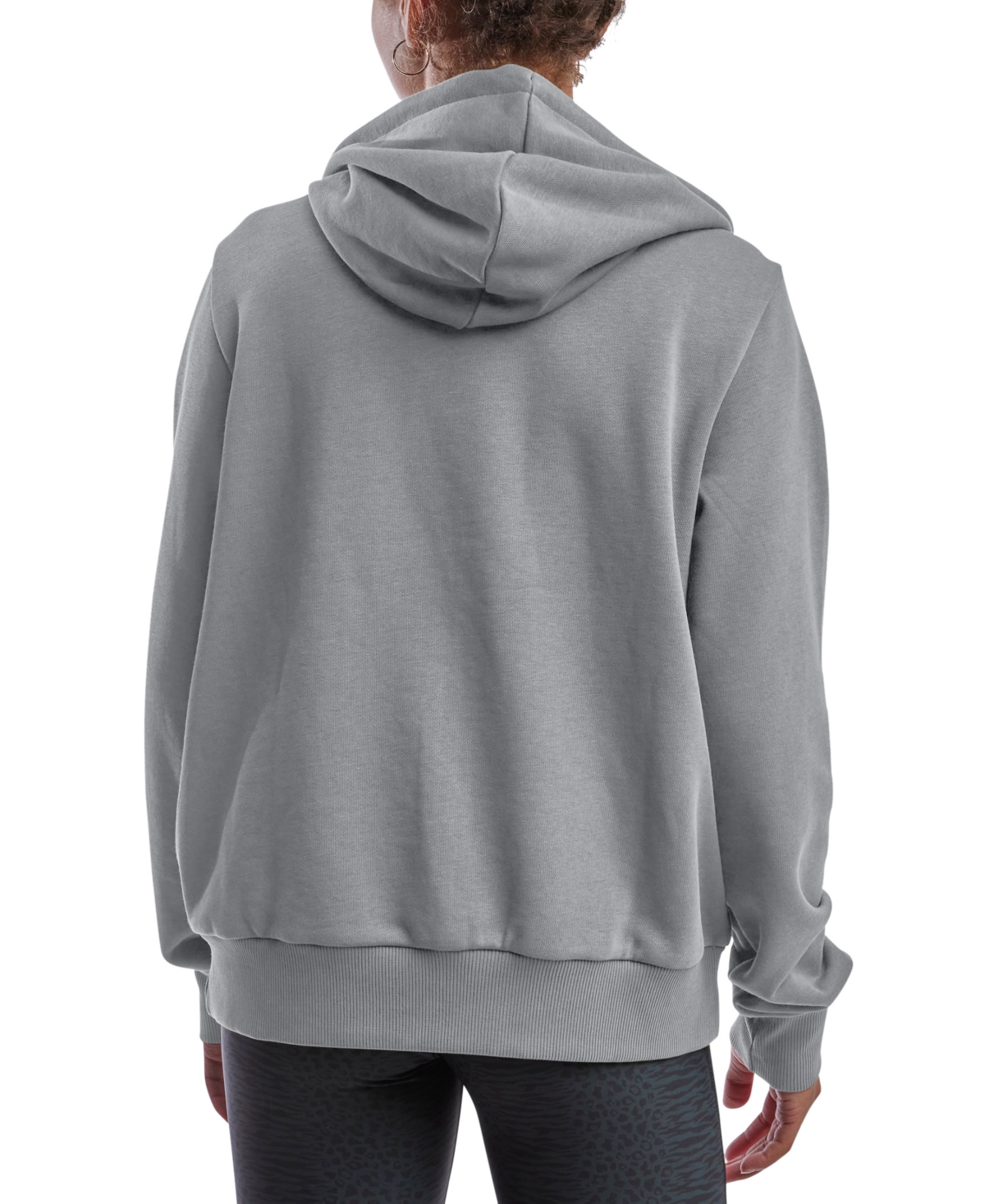 Reebok Women's French Terry Zip-Front Hoodie