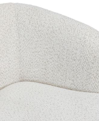 Isabella 43" Boucle Fabric Club Chair