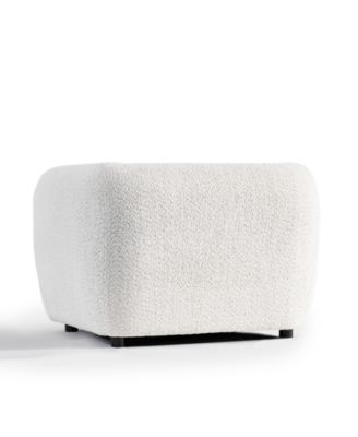 Valerian 45" Boucle Fabric Club Chair