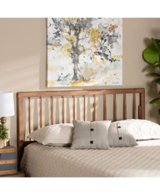 Valin Modern and Contemporary King Size Finished Wood Headboard