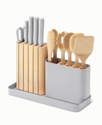 Stainless Steel 14 Piece Knife and Utensil Set