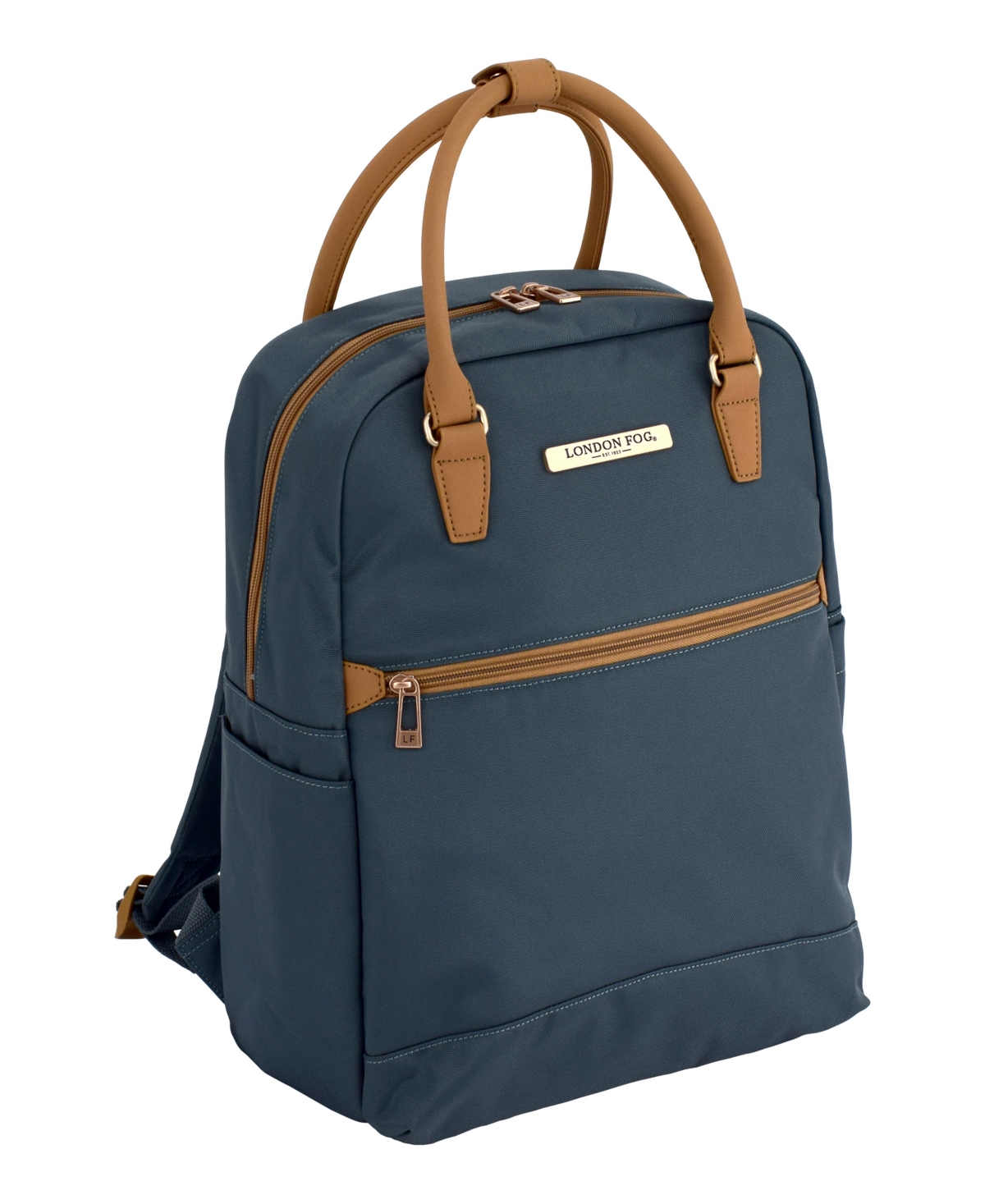 New London Fog Regent 17" Commuter Backpack, Created for Macy's - Platinum