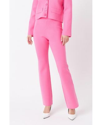 Women's Knit Fitted Pants