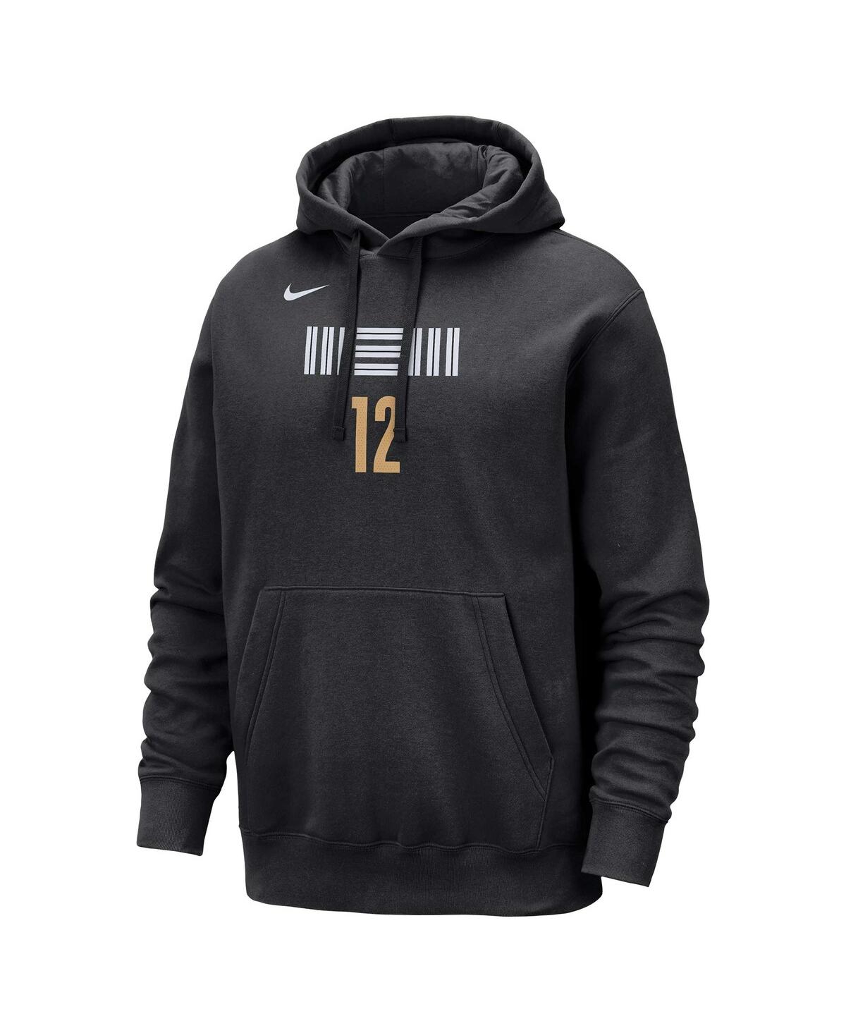 Men's Nike Ja MorantMemphis Grizzlies 2023/24 City Edition Name and Number Pullover Hoodie - Black