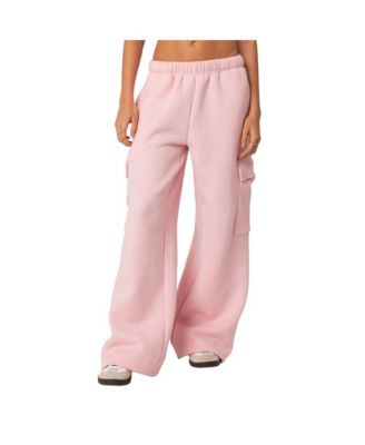 Women's Wide leg cargo sweatpants